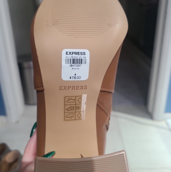 Ankle block heel booties - Picture 5 of 6